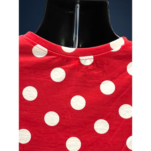 Funny Chicken Graphic T-Shirt – “Y’all Ain’t Right” – Red Polka Dot – Size M - Picture 5 of 10